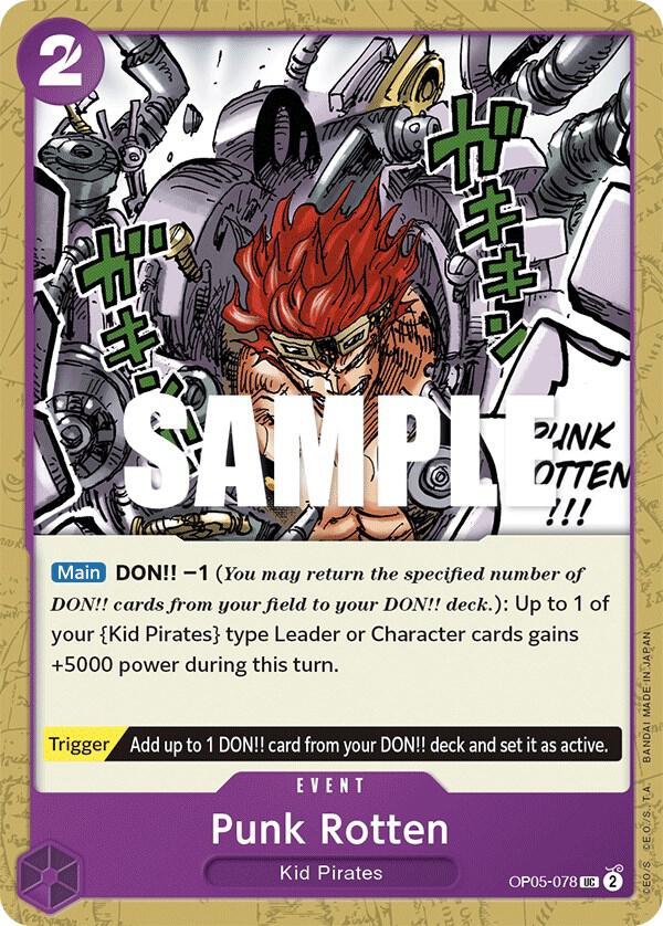Punk Rotten OP05-078 – Awakening of the New Era | One Piece TCG