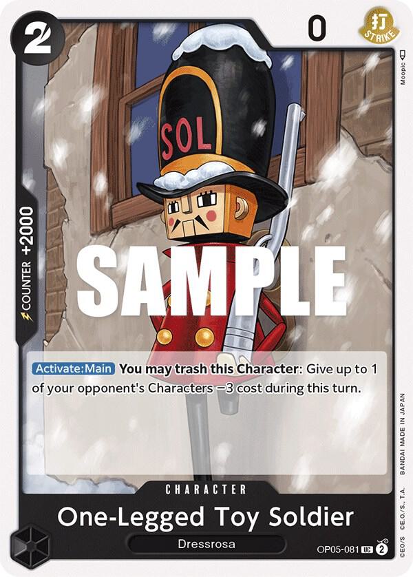 One-Legged Toy Soldier OP05-081 – Awakening of the New Era | One Piece TCG