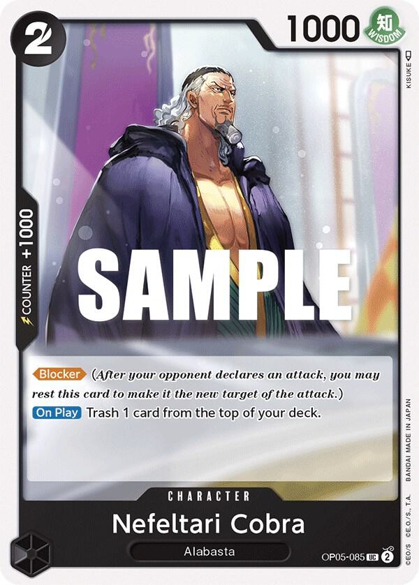 Nefeltari Cobra OP05-085 – Awakening of the New Era | One Piece TCG