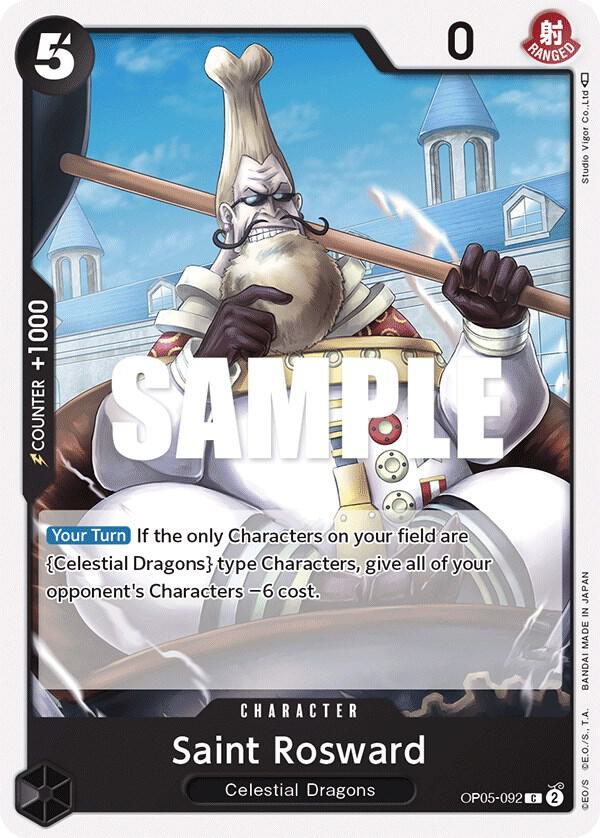 Saint Rosward OP05-092 – Awakening of the New Era | One Piece TCG