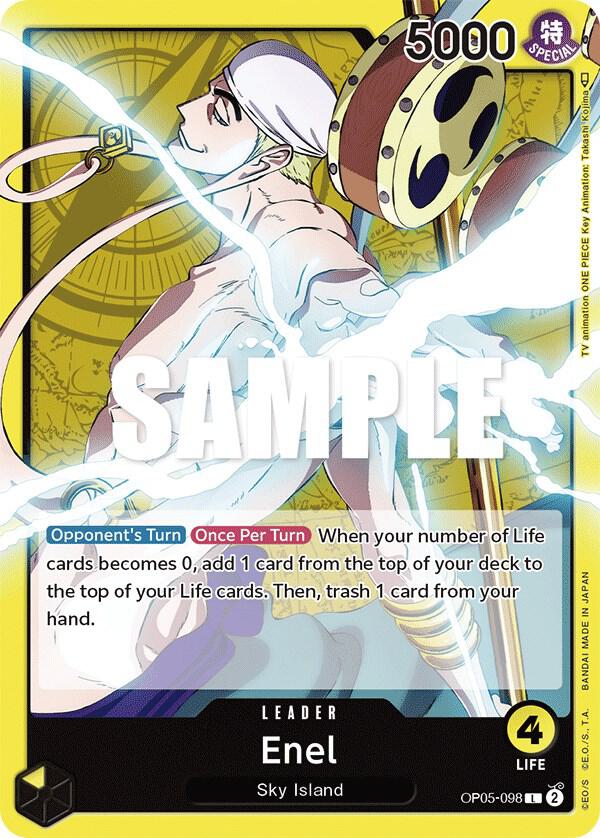 Enel OP05-098 – Awakening of the New Era | One Piece TCG