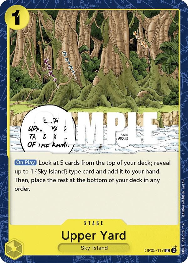 Upper Yard OP05-117 – Awakening of the New Era | One Piece TCG