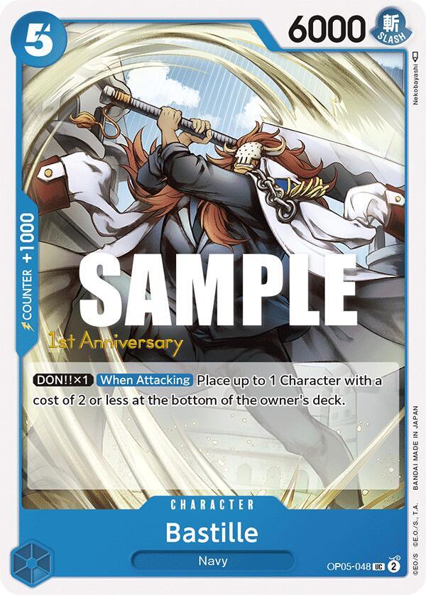 Bastille OP05-048 – 1st Anniversary Tournament Cards | One Piece TCG