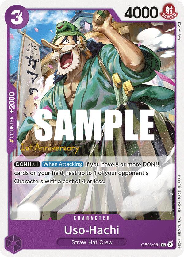 Uso-Hachi OP05-061 – 1st Anniversary Tournament Cards | One Piece TCG