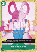 I'm invincible (Starter Deck 11: Uta Deck Battle) Promotional Card December ST11-005 | One Piece TCG