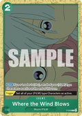 Where the Wind Blows (Starter Deck 11: Uta Deck Battle) Promotional Card December P-058 | One Piece TCG