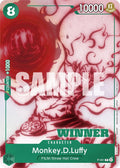 Monkey.D.Luffy (Starter Deck 11: Uta Deck Battle) Winner December P-061 | One Piece TCG
