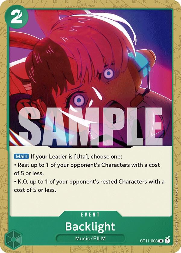 Backlight ST11-003 – Starter Deck 11: Uta | One Piece TCG