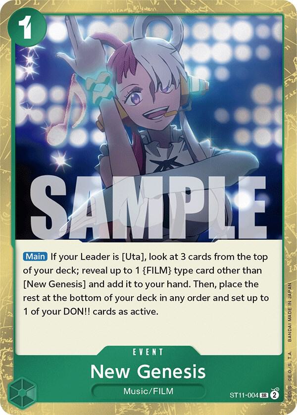 New Genesis ST11-004 – Starter Deck 11: Uta | One Piece TCG