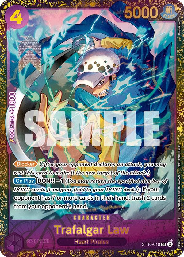 Trafalgar Law Promotional Card ST10-010 | One Piece TCG