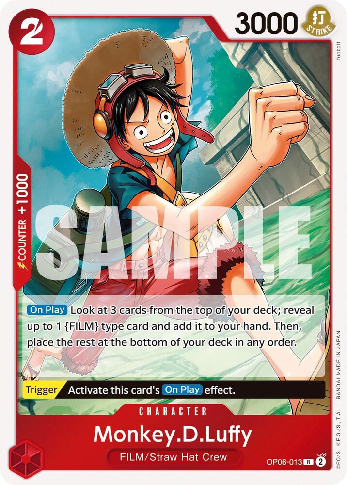 Monkey.D.Luffy OP06-013 – Wings of the Captain | One Piece TCG