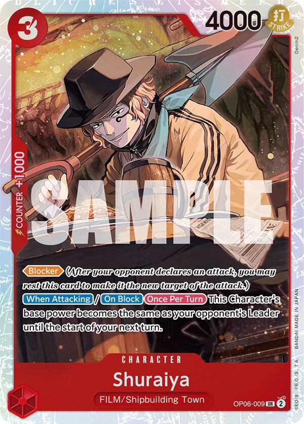 Shuraiya OP06-009 – Wings of the Captain | One Piece TCG