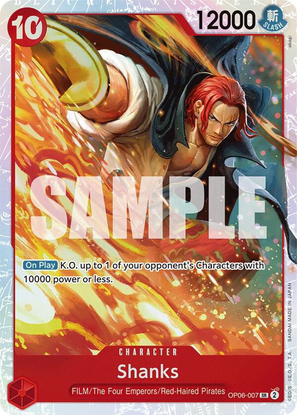 Shanks OP06-007 – Wings of the Captain | One Piece TCG