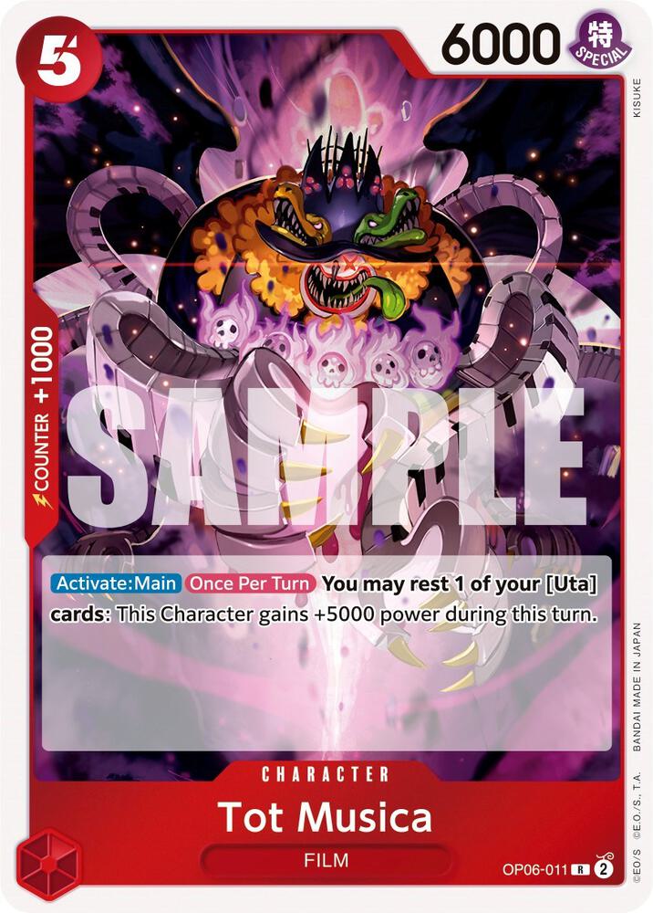 Tot Musica OP06-011 – Wings of the Captain | One Piece TCG