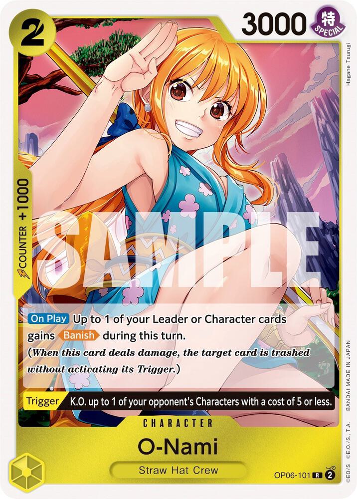 O-Nami OP06-101 – Wings of the Captain | One Piece TCG