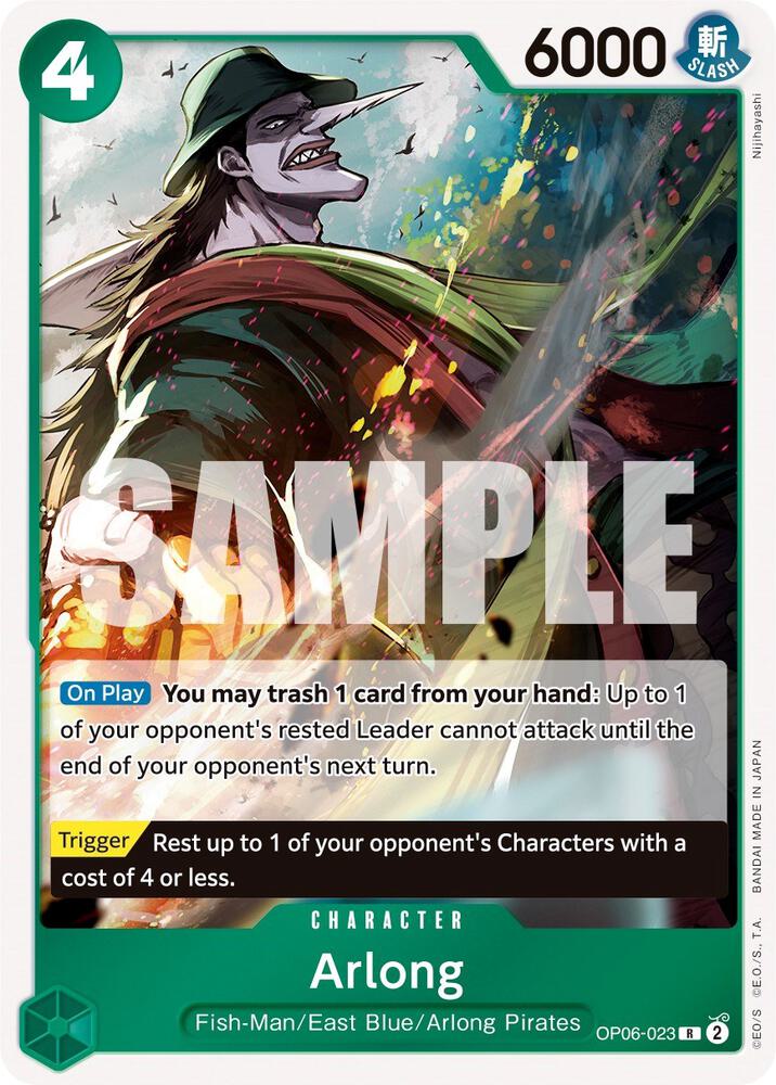 Arlong OP06-023 – Wings of the Captain | One Piece TCG