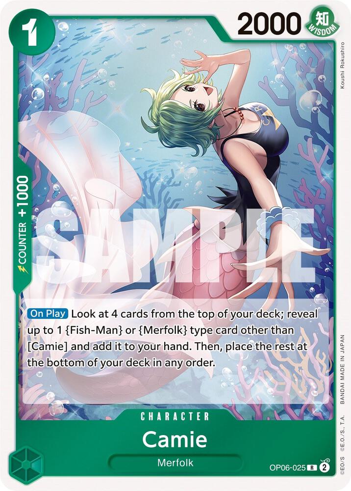 Camie OP06-025 – Wings of the Captain | One Piece TCG