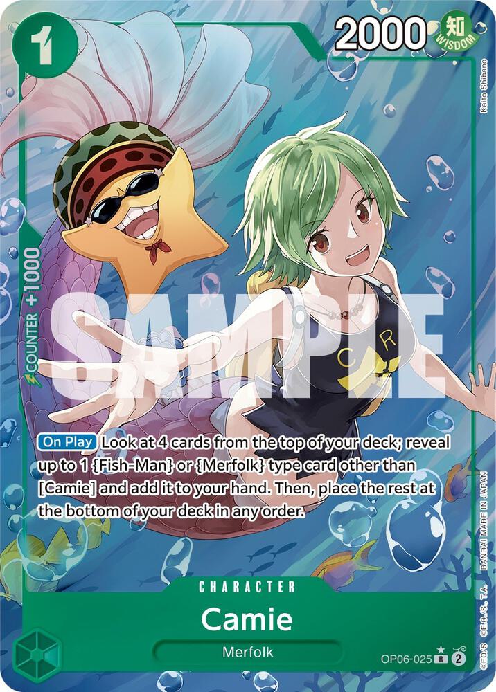 Camie Alternate Art OP06-025 – Wings of the Captain | One Piece TCG