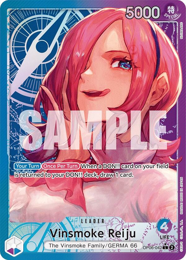 Vinsmoke Reiju Alternate Art OP06-042 – Wings of the Captain | One Piece TCG