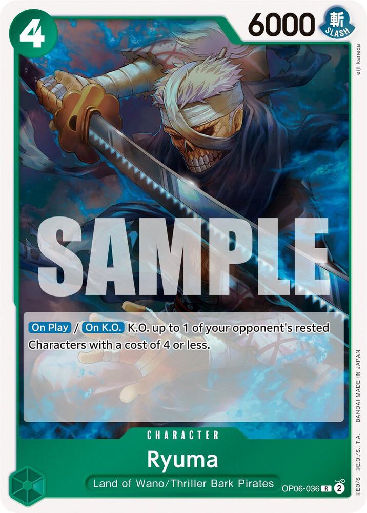 Ryuma OP06-036 – Wings of the Captain | One Piece TCG