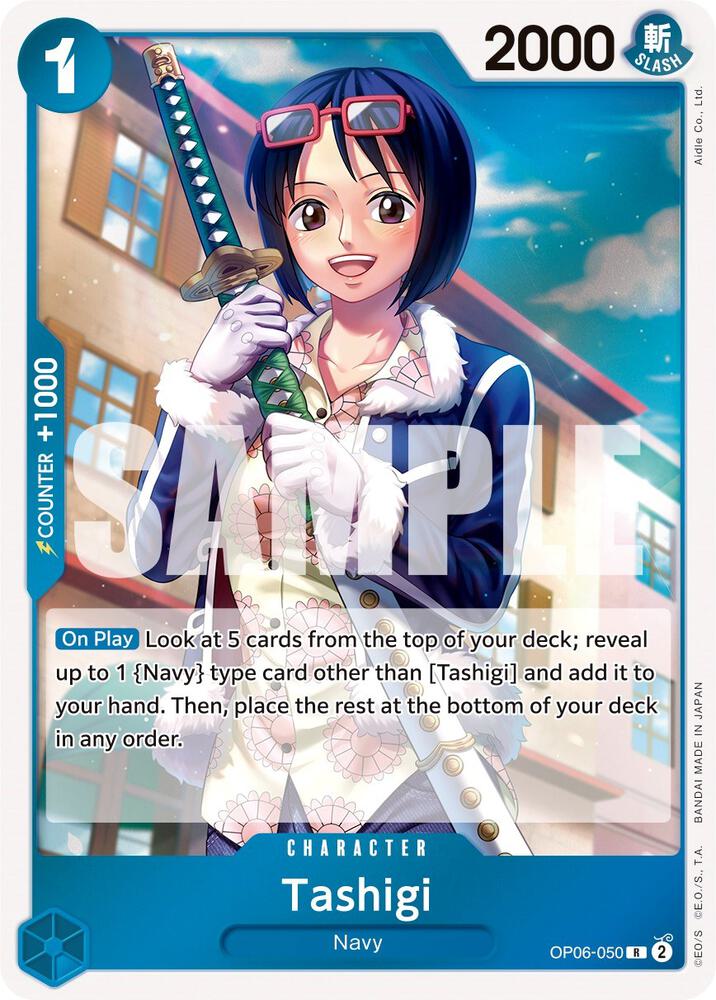 Tashigi OP06-050 – Wings of the Captain | One Piece TCG