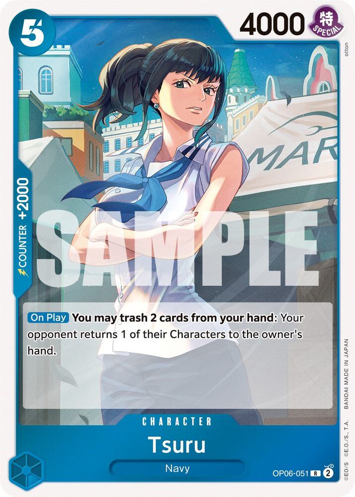Tsuru OP06-051 – Wings of the Captain | One Piece TCG