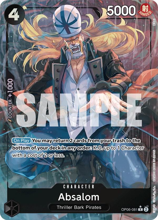 Absalom Alternate Art OP06-081 – Wings of the Captain | One Piece TCG