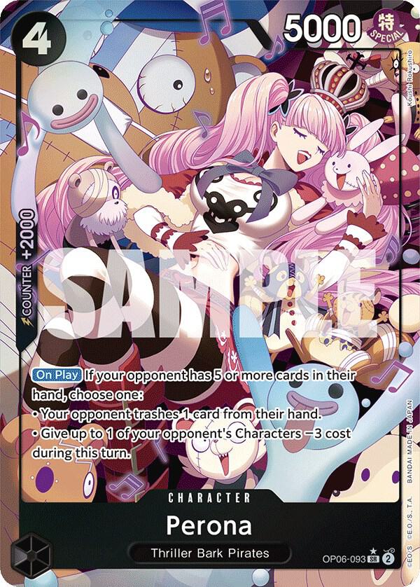 Perona Alternate Art OP06-093 – Wings of the Captain | One Piece TCG