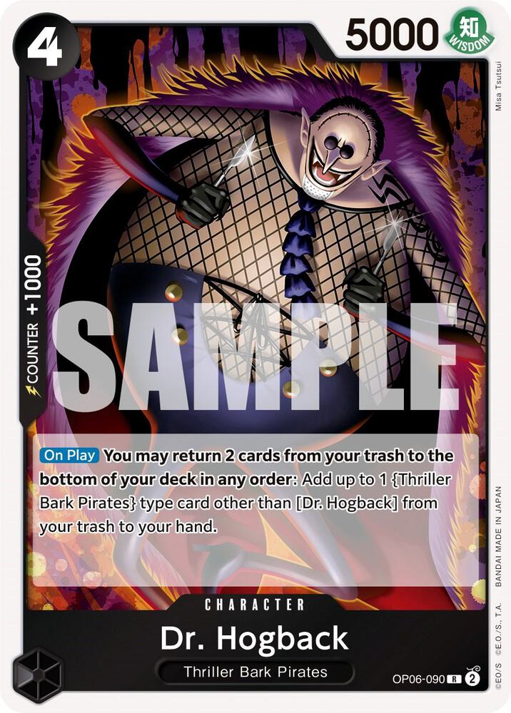 Dr. Hogback OP06-090 – Wings of the Captain | One Piece TCG
