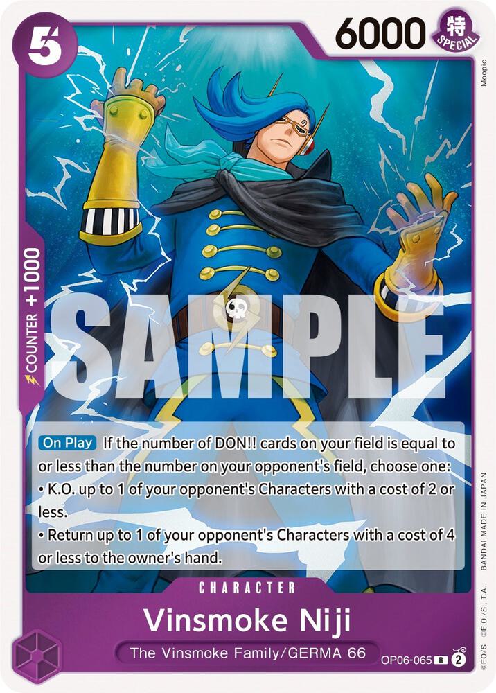 Vinsmoke Niji OP06-065 – Wings of the Captain | One Piece TCG