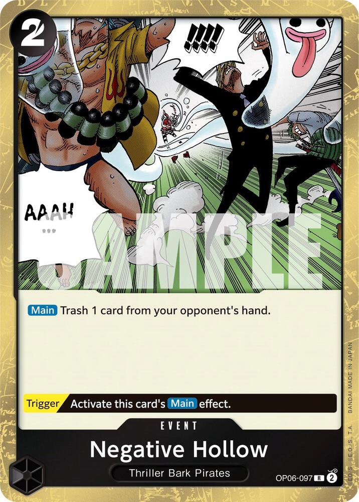 Negative Hollow OP06-097 – Wings of the Captain | One Piece TCG