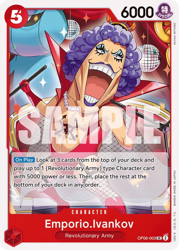 Emporio.Ivankov OP06-003 – Wings of the Captain | One Piece TCG