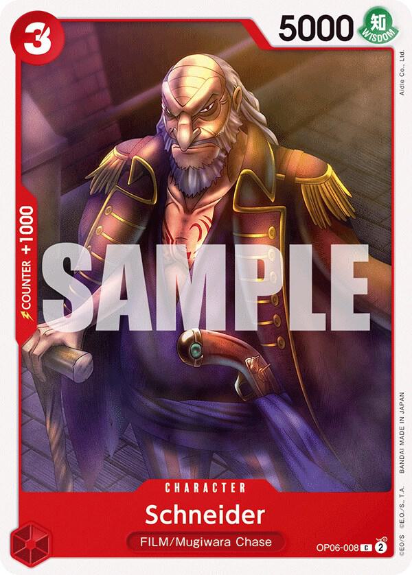Schneider OP06-008 – Wings of the Captain | One Piece TCG