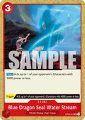 Blue Dragon Seal Water Stream OP06-019 – Wings of the Captain | One Piece TCG