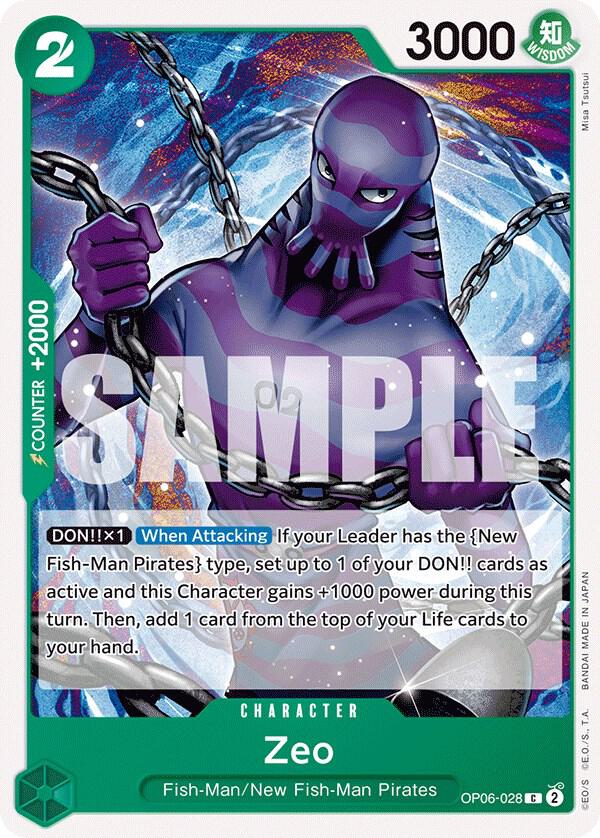 Zeo OP06-028 – Wings of the Captain | One Piece TCG