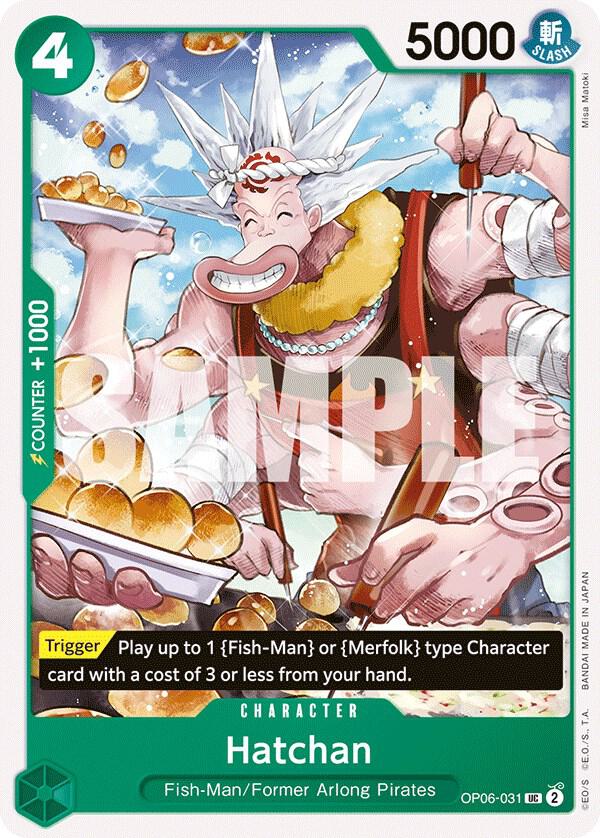 Hatchan OP06-031 – Wings of the Captain | One Piece TCG