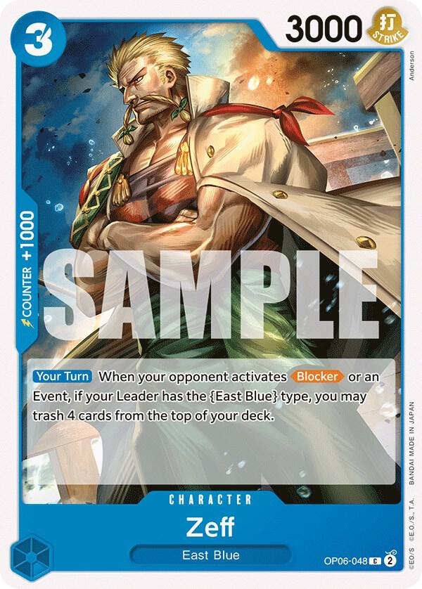 Zeff OP06-048 – Wings of the Captain | One Piece TCG