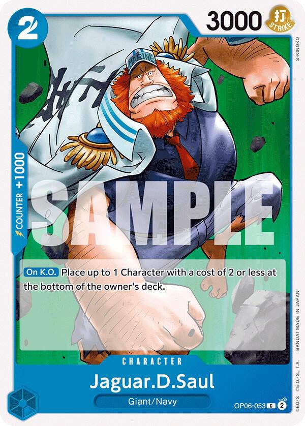 Jaguar.D.Saul OP06-053 – Wings of the Captain | One Piece TCG