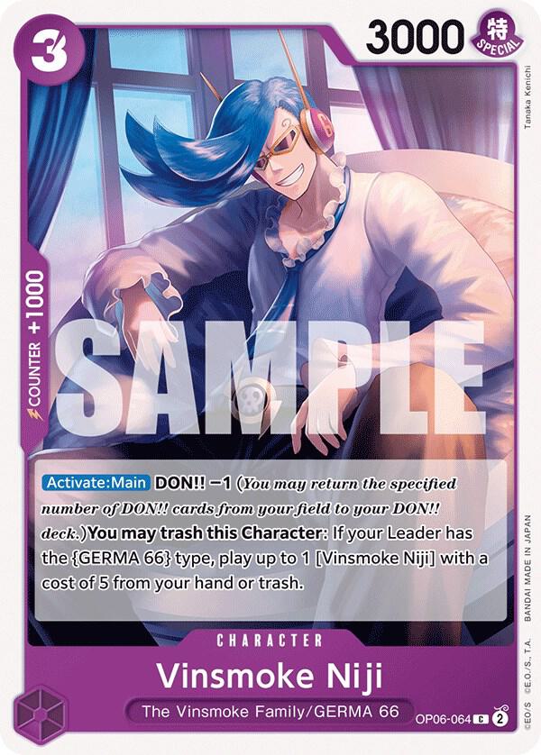 Vinsmoke Niji OP06-064 – Wings of the Captain | One Piece TCG