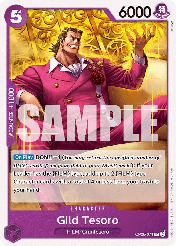 Gild Tesoro OP06-071 – Wings of the Captain | One Piece TCG