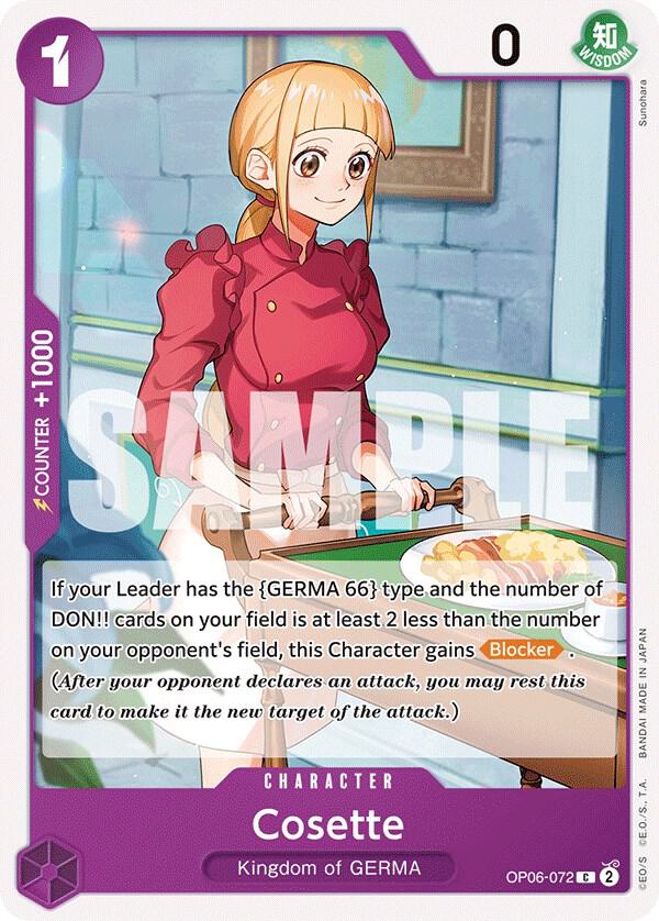 Cosette OP06-072 – Wings of the Captain | One Piece TCG