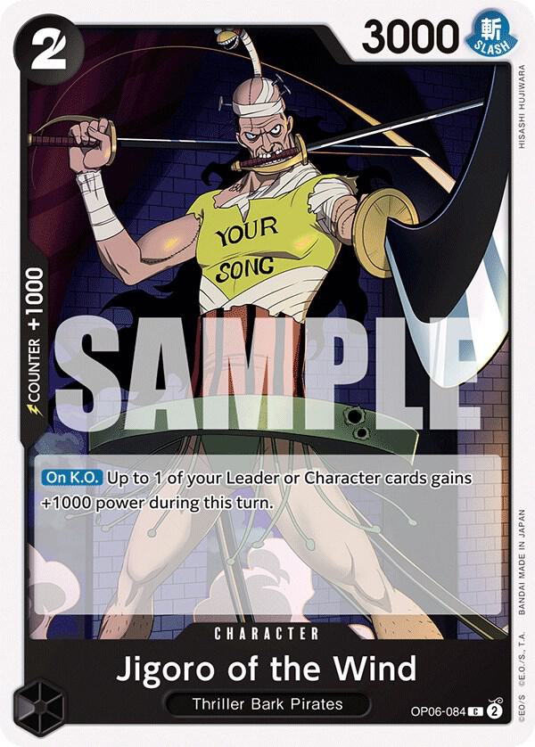 Jigoro of the Wind OP06-084 – Wings of the Captain | One Piece TCG