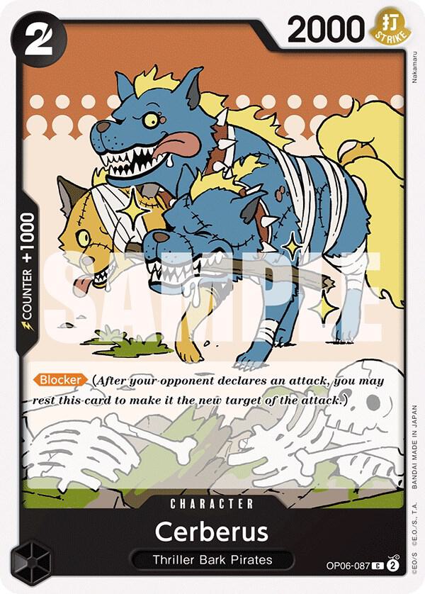 Cerberus OP06-087 – Wings of the Captain | One Piece TCG