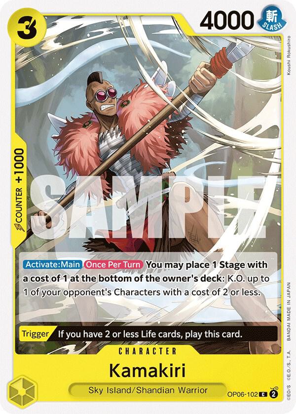 Kamakiri OP06-102 – Wings of the Captain | One Piece TCG