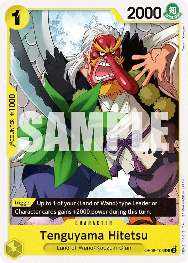 Tenguyama Hitetsu OP06-108 – Wings of the Captain | One Piece TCG