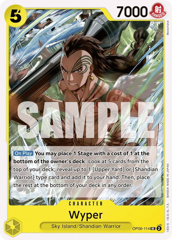 Wyper OP06-114 – Wings of the Captain | One Piece TCG