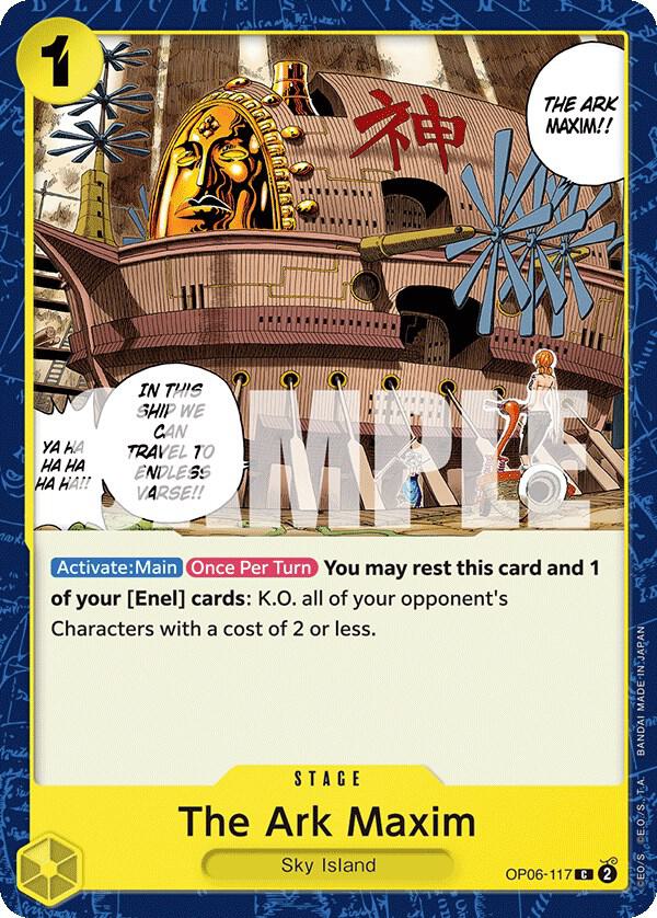 The Ark Maxim OP06-117 – Wings of the Captain | One Piece TCG