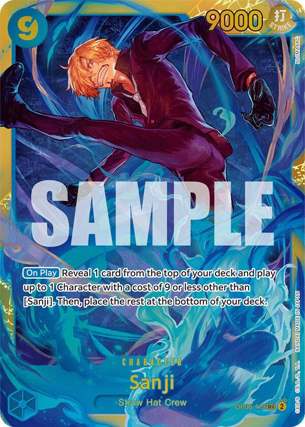 Sanji OP06-119 – Wings of the Captain | One Piece TCG