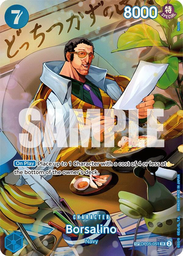 Borsalino SP OP05-051 – Wings of the Captain | One Piece TCG
