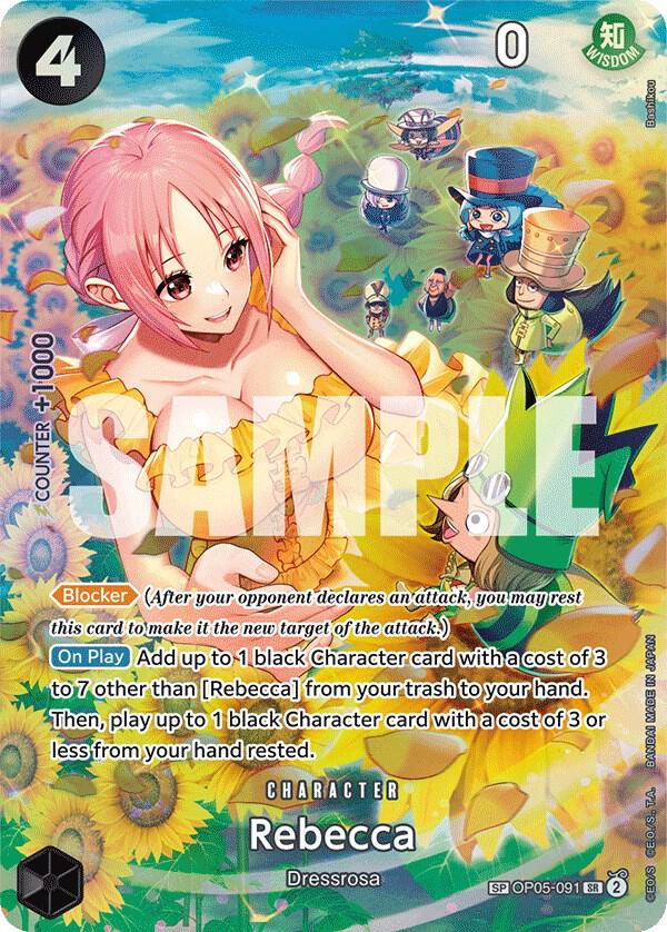 Rebecca SP OP05-091 – Wings of the Captain | One Piece TCG